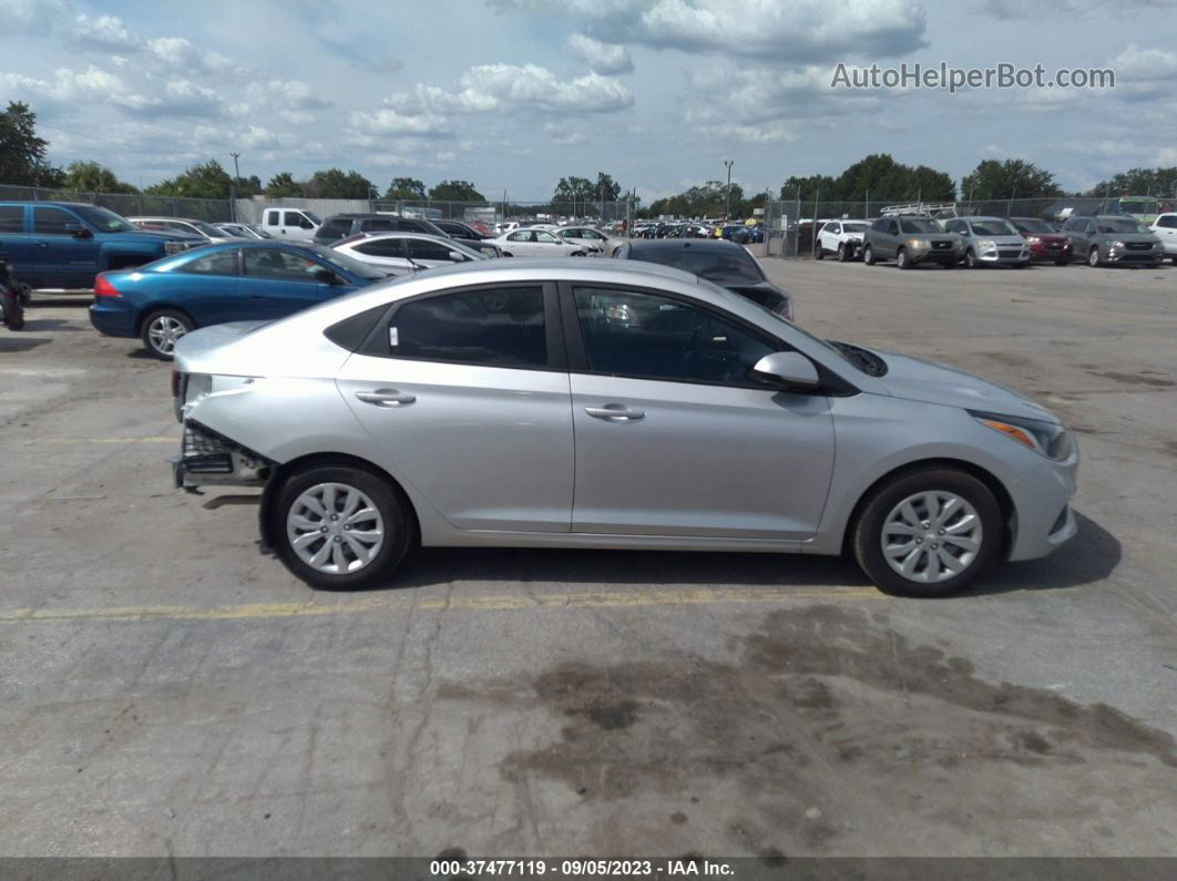 2021 Hyundai Accent Se Silver vin: 3KPC24A63ME130448