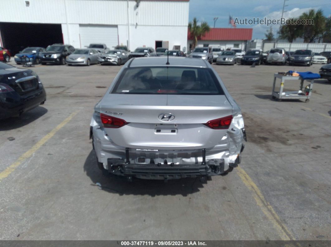 2021 Hyundai Accent Se Silver vin: 3KPC24A63ME130448