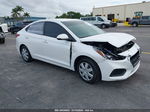 2021 Hyundai Accent Se White vin: 3KPC24A63ME131342