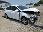 2021 Hyundai Accent Se White vin: 3KPC24A63ME132507