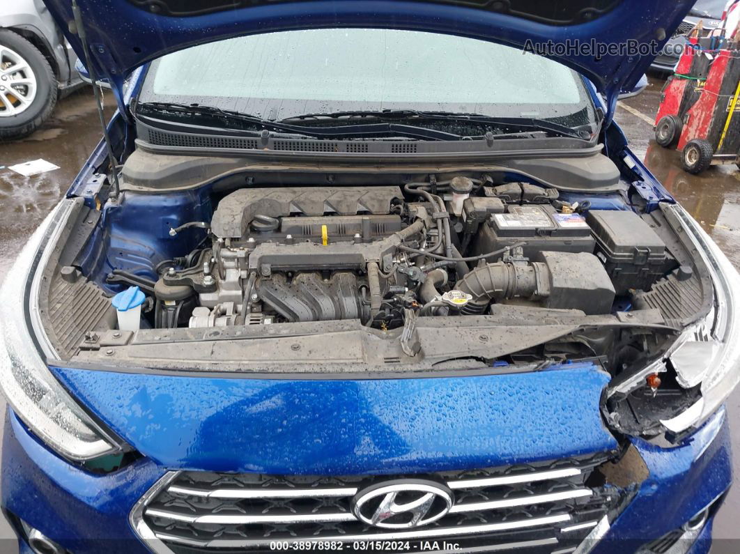 2021 Hyundai Accent Sel Blue vin: 3KPC24A63ME134922