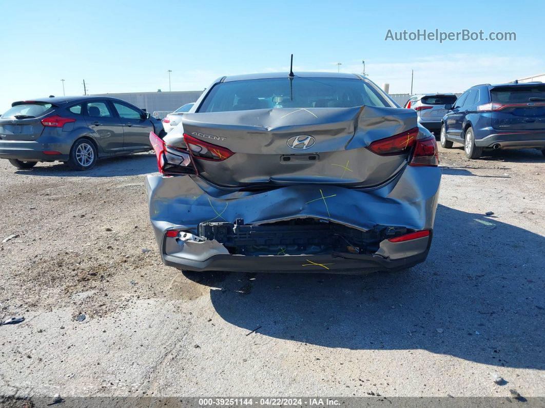 2021 Hyundai Accent Se Gray vin: 3KPC24A63ME144317