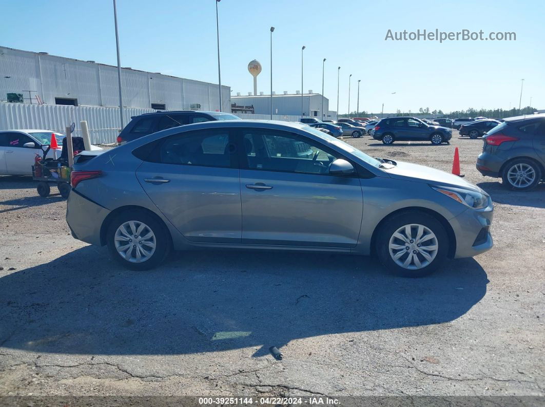 2021 Hyundai Accent Se Gray vin: 3KPC24A63ME144317