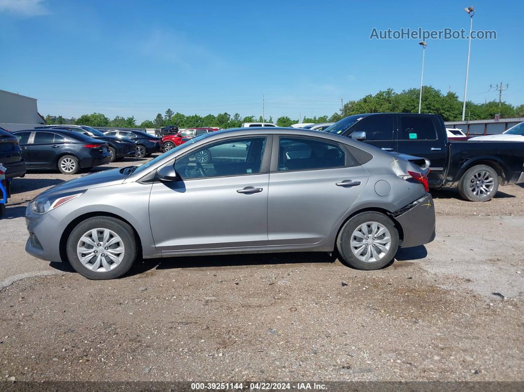 2021 Hyundai Accent Se Gray vin: 3KPC24A63ME144317