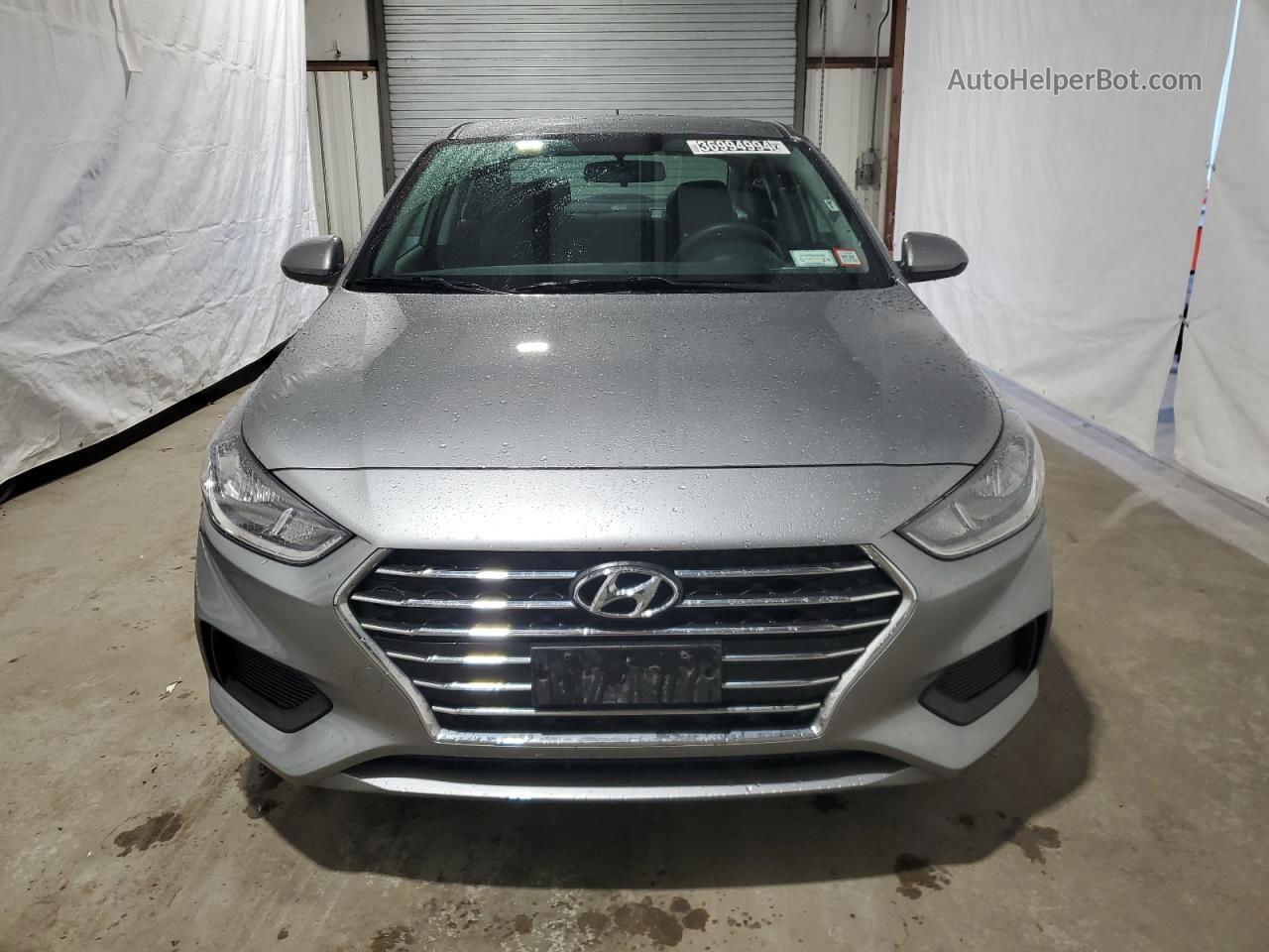 2021 Hyundai Accent Se Gray vin: 3KPC24A63ME149923