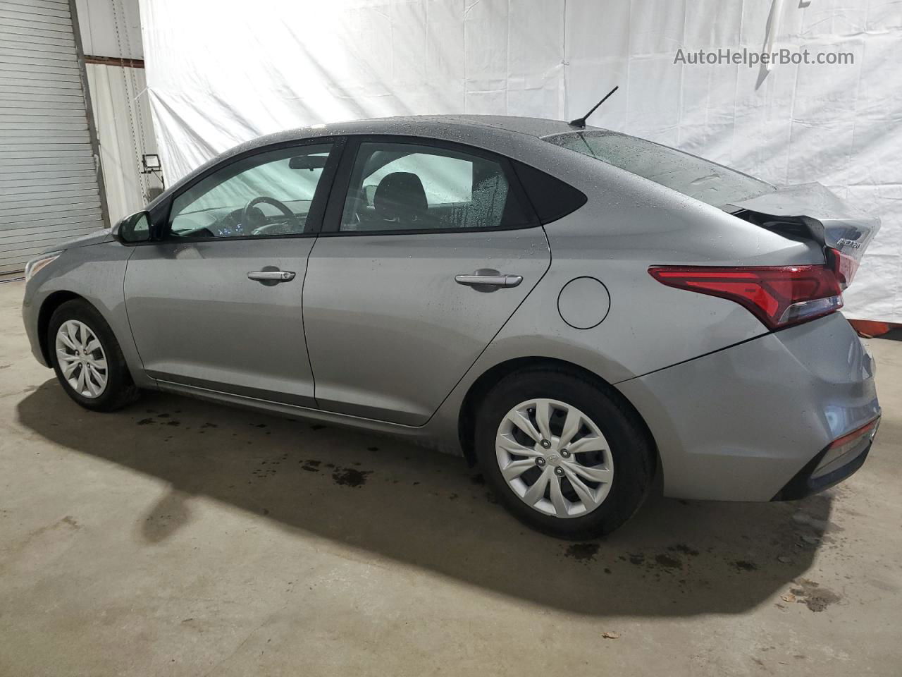 2021 Hyundai Accent Se Gray vin: 3KPC24A63ME149923