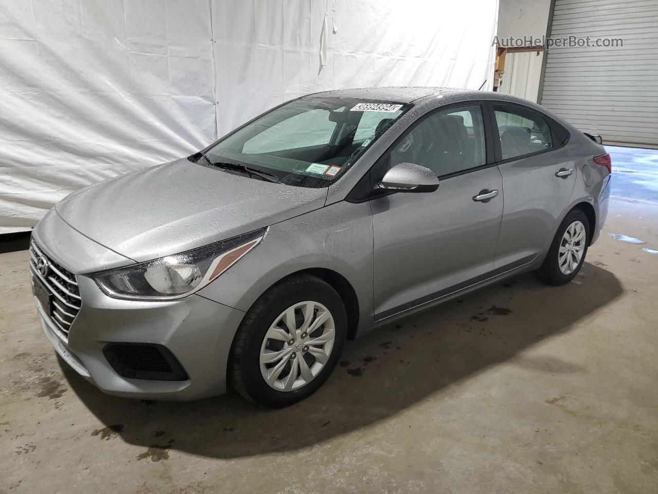 2021 Hyundai Accent Se Gray vin: 3KPC24A63ME149923