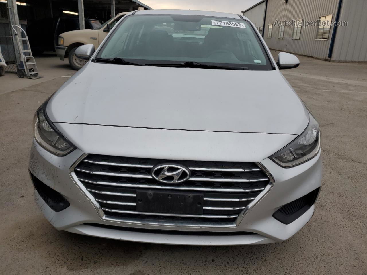 2021 Hyundai Accent Se Silver vin: 3KPC24A63ME150781