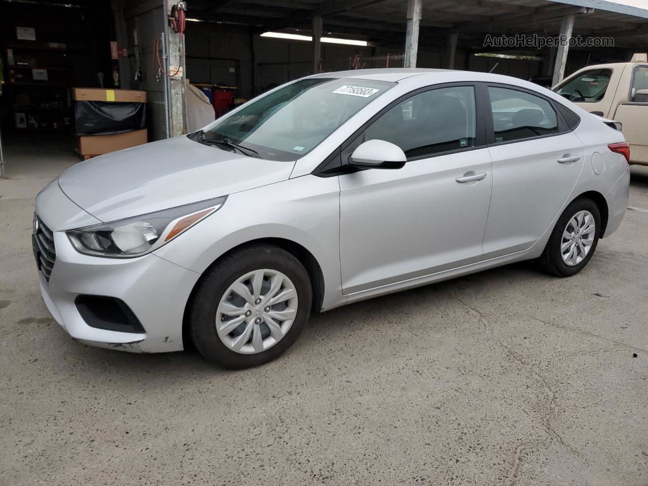 2021 Hyundai Accent Se Серебряный vin: 3KPC24A63ME150781