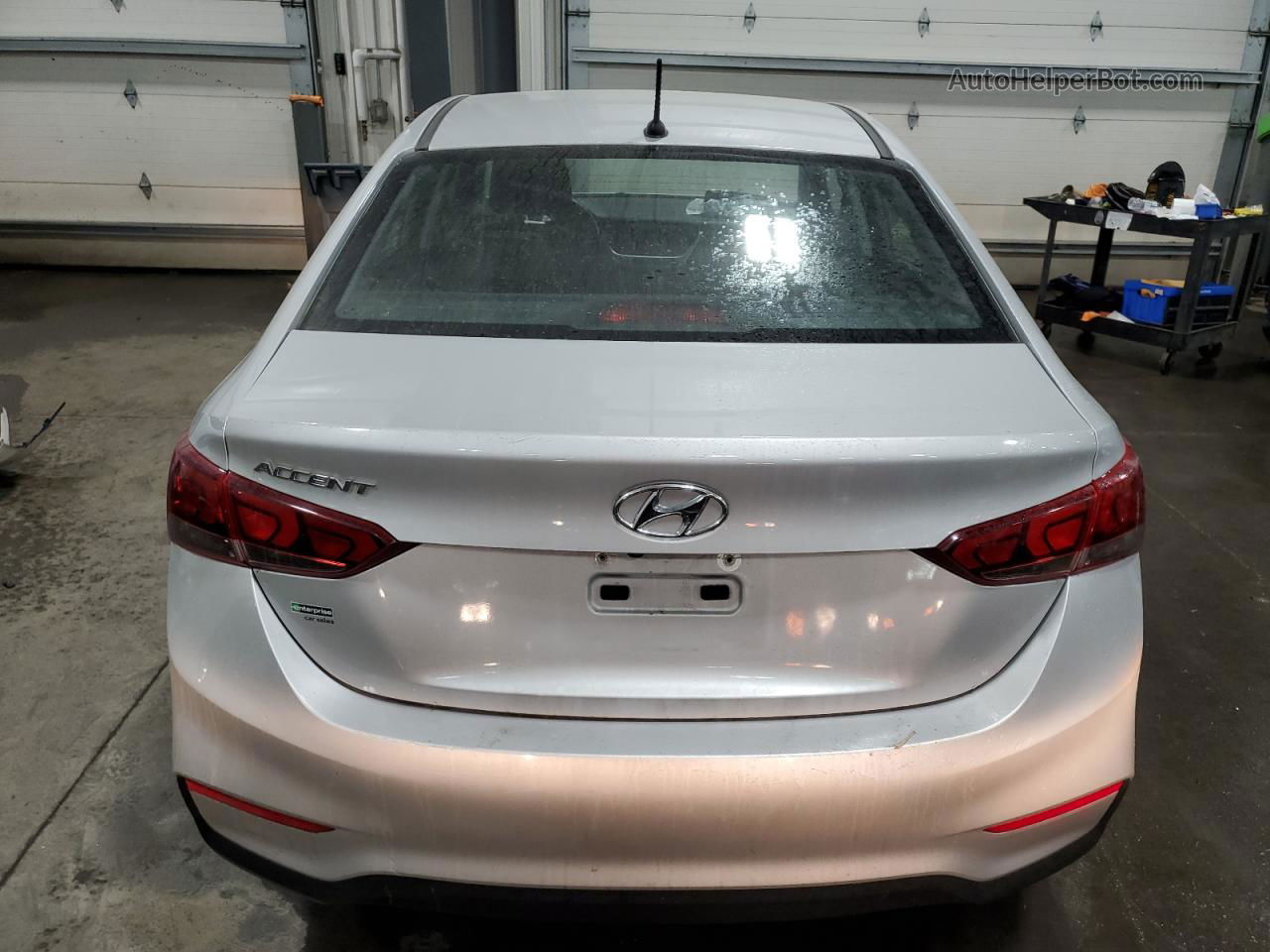 2021 Hyundai Accent Se Серебряный vin: 3KPC24A64ME129664