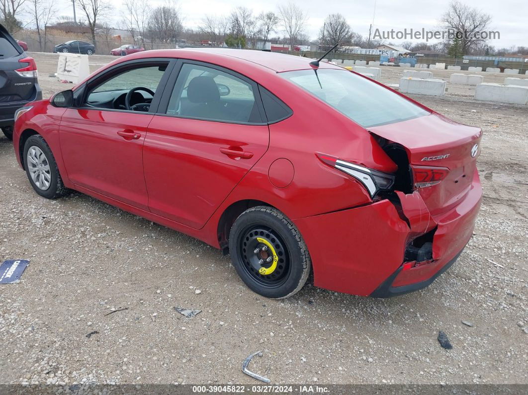 2021 Hyundai Accent Se Red vin: 3KPC24A64ME131124