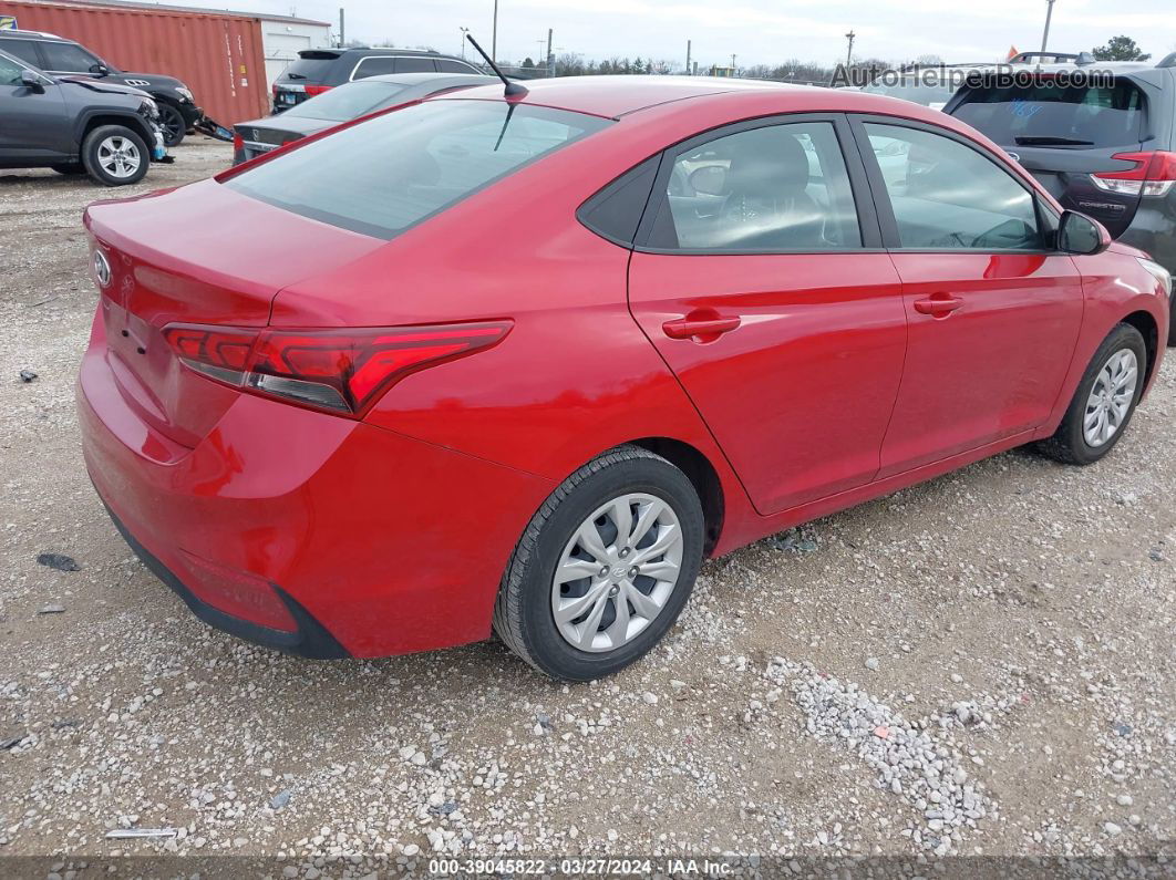 2021 Hyundai Accent Se Red vin: 3KPC24A64ME131124