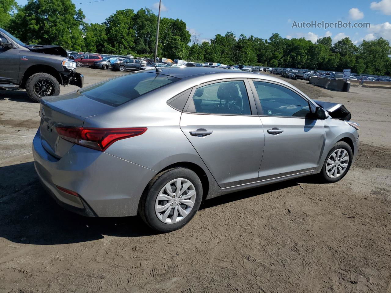 2021 Hyundai Accent Se Серый vin: 3KPC24A64ME135738