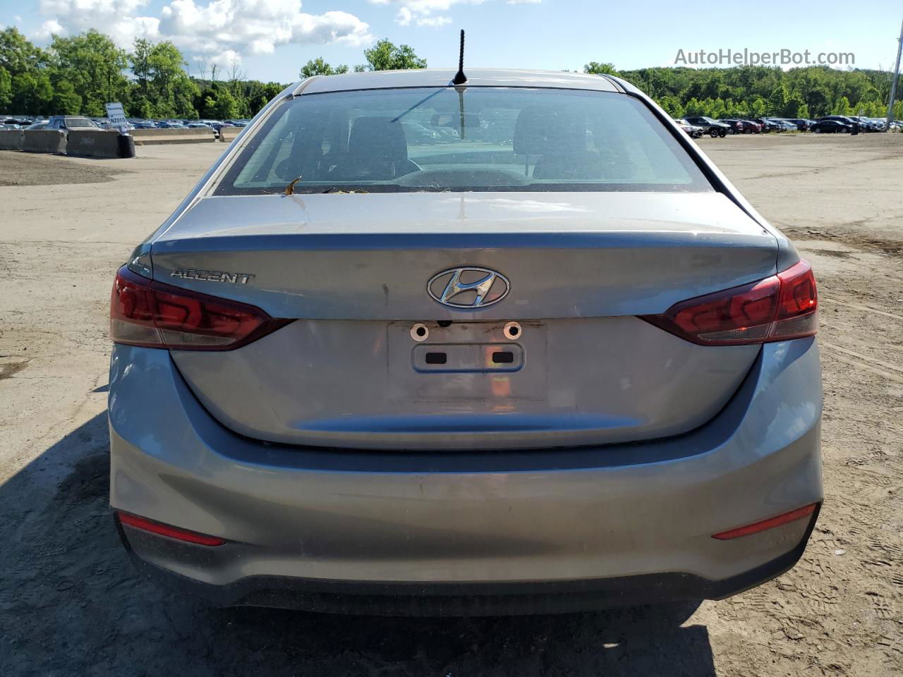 2021 Hyundai Accent Se Gray vin: 3KPC24A64ME135738