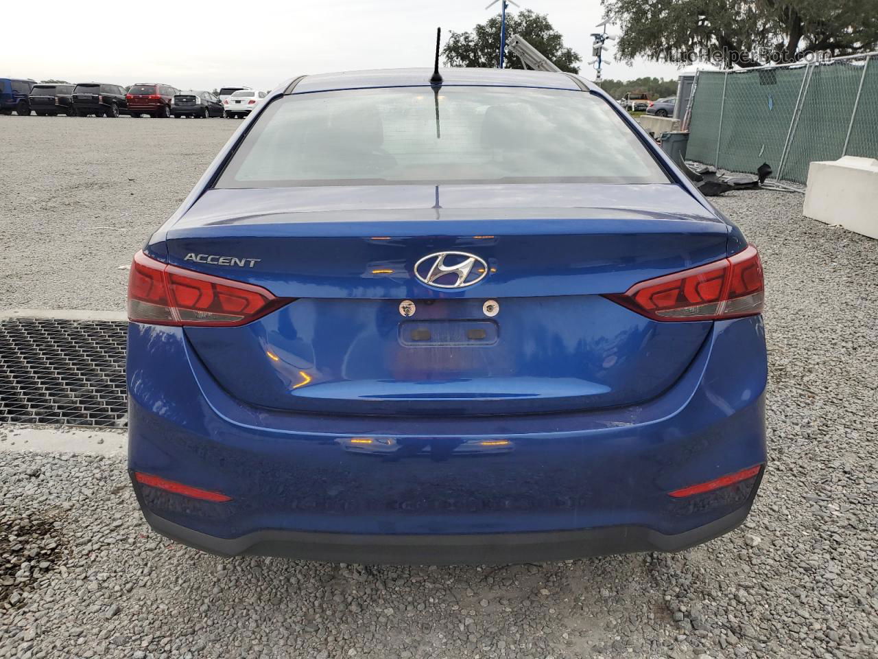 2021 Hyundai Accent Se Blue vin: 3KPC24A64ME137120