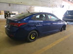 2021 Hyundai Accent Se Синий vin: 3KPC24A64ME139384