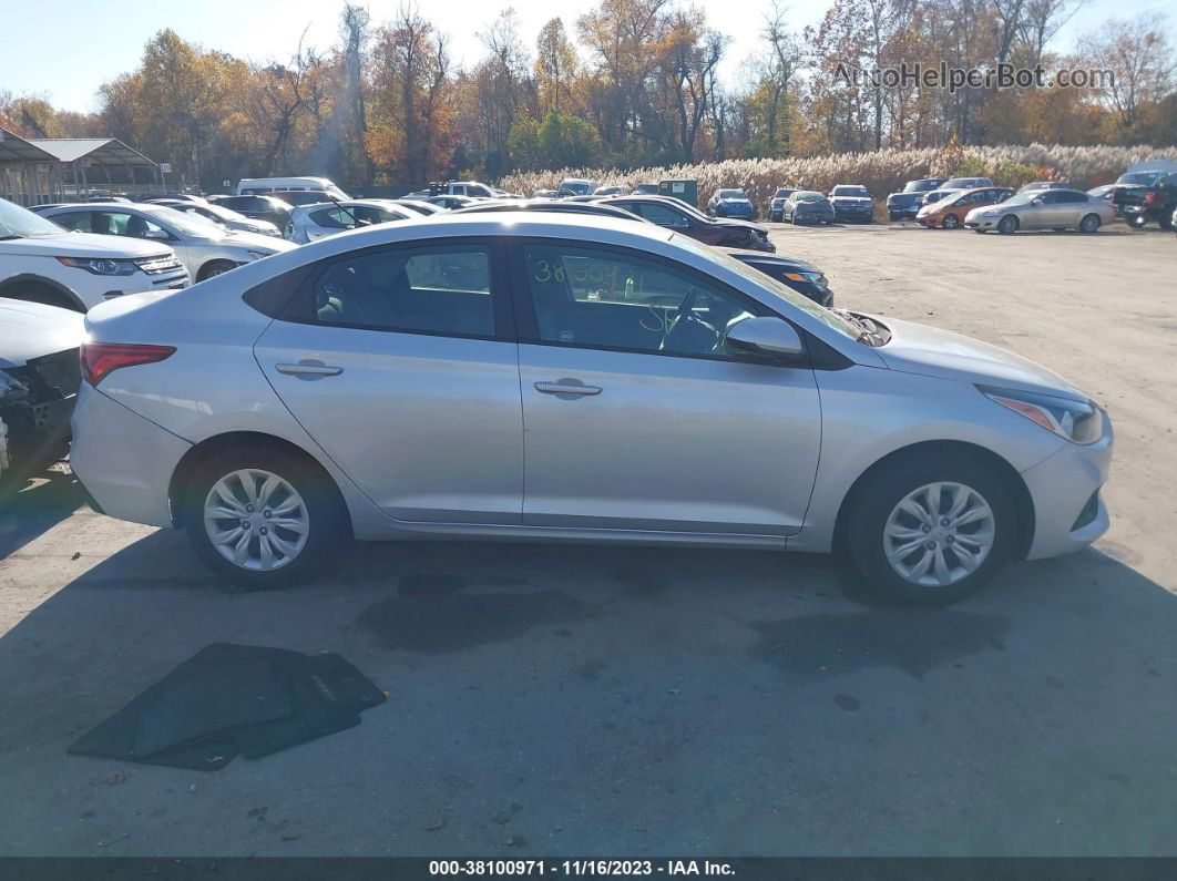 2021 Hyundai Accent Se Silver vin: 3KPC24A64ME141491