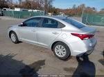 2021 Hyundai Accent Se Silver vin: 3KPC24A64ME141491