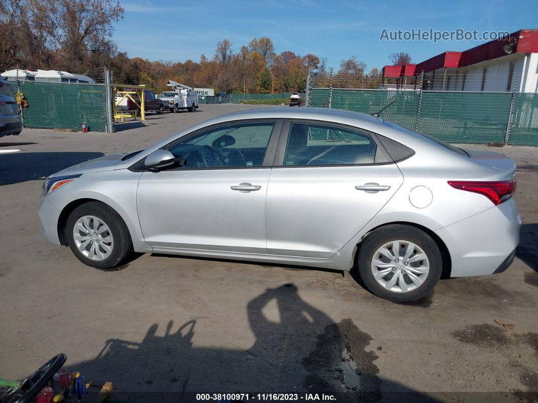 2021 Hyundai Accent Se Silver vin: 3KPC24A64ME141491