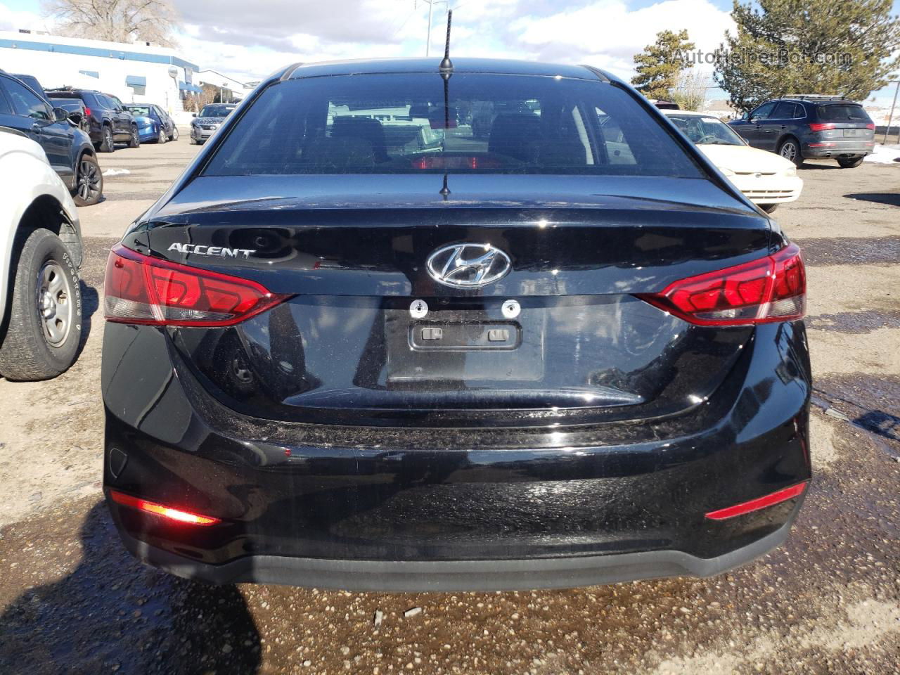 2021 Hyundai Accent Se Black vin: 3KPC24A64ME146545