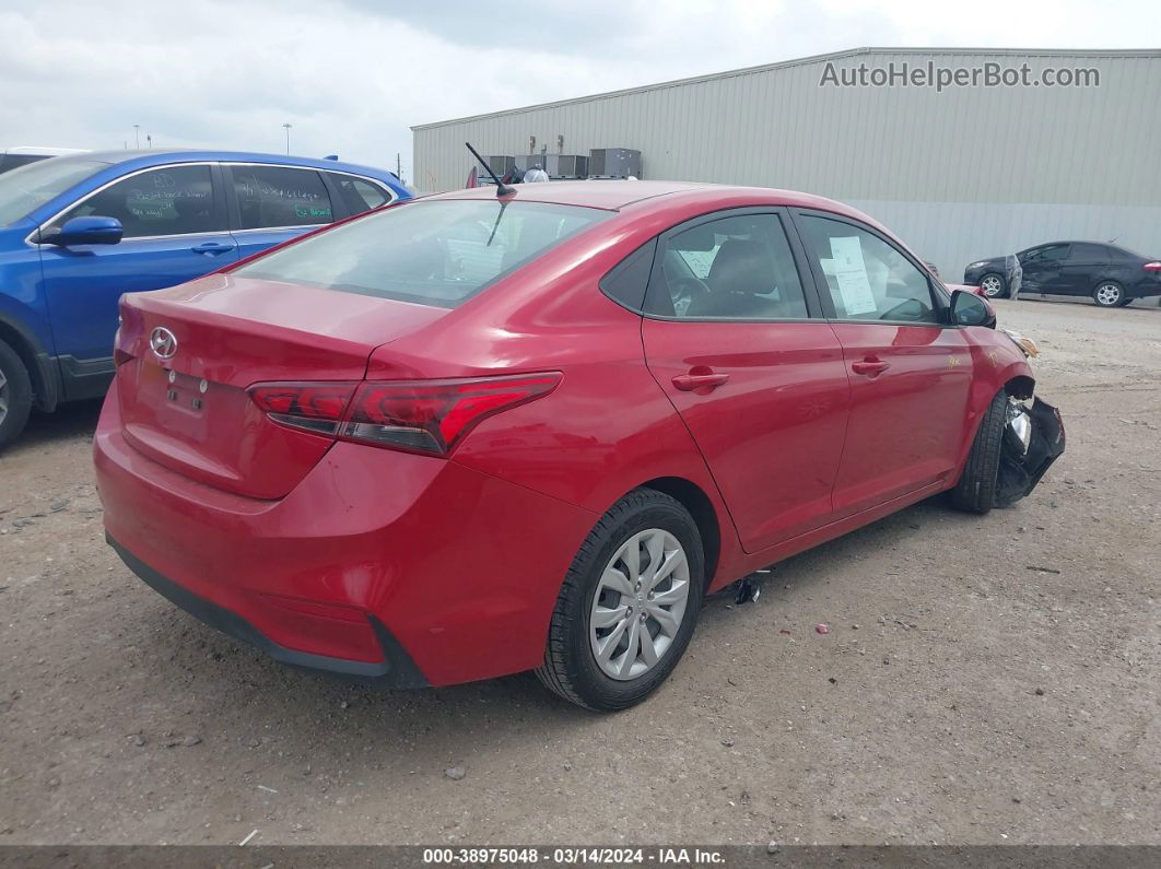 2021 Hyundai Accent Se Красный vin: 3KPC24A64ME147128