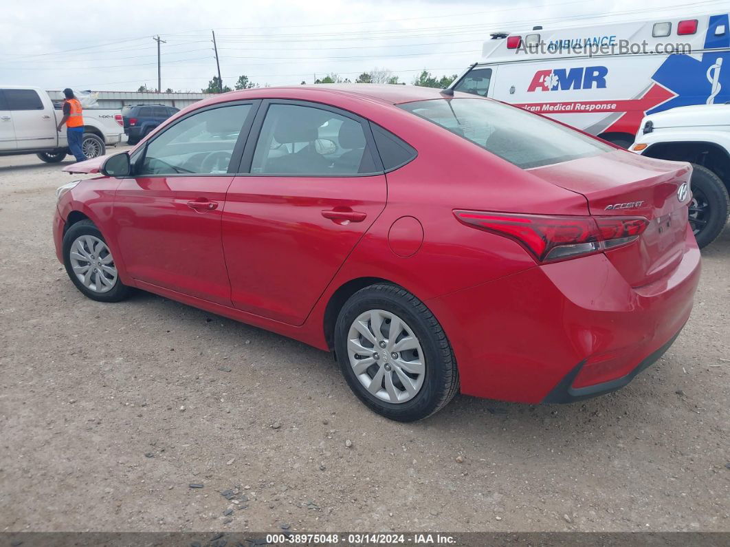 2021 Hyundai Accent Se Красный vin: 3KPC24A64ME147128