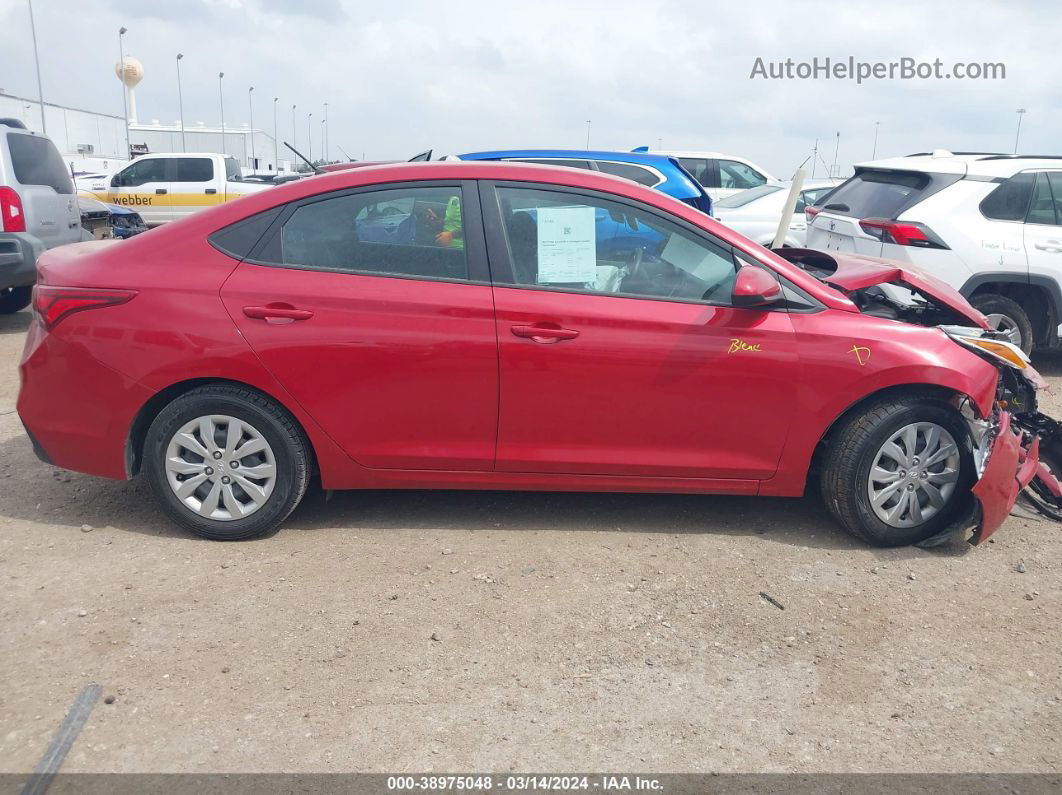 2021 Hyundai Accent Se Красный vin: 3KPC24A64ME147128