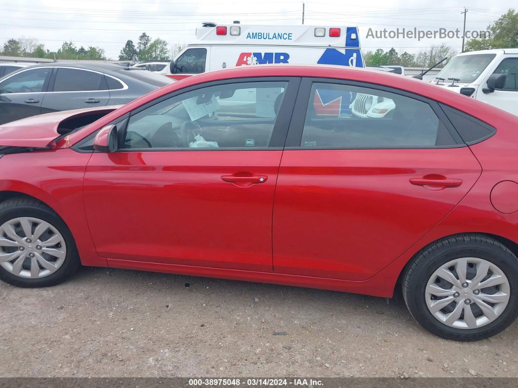 2021 Hyundai Accent Se Red vin: 3KPC24A64ME147128