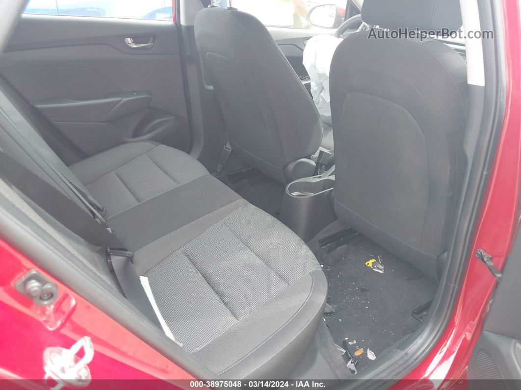 2021 Hyundai Accent Se Red vin: 3KPC24A64ME147128