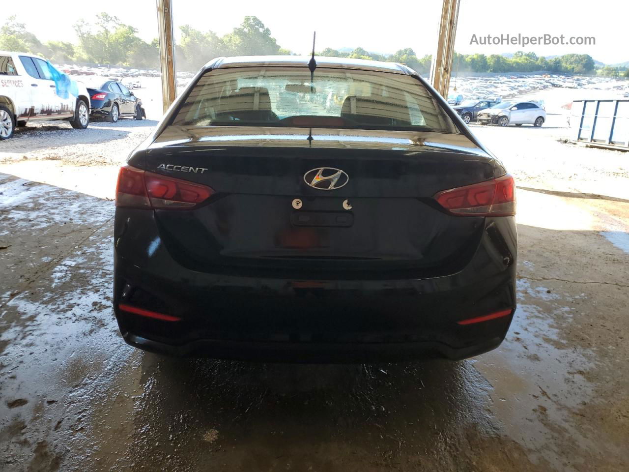 2021 Hyundai Accent Se Black vin: 3KPC24A64ME148151