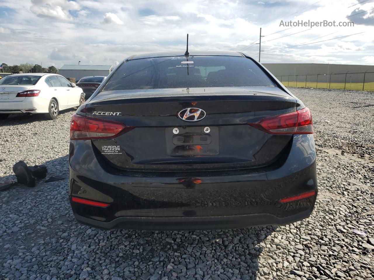 2021 Hyundai Accent Se Black vin: 3KPC24A64ME150692