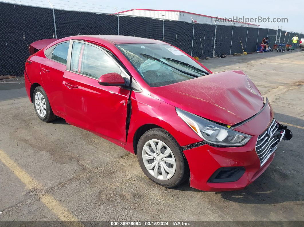 2021 Hyundai Accent Se Red vin: 3KPC24A64ME151938