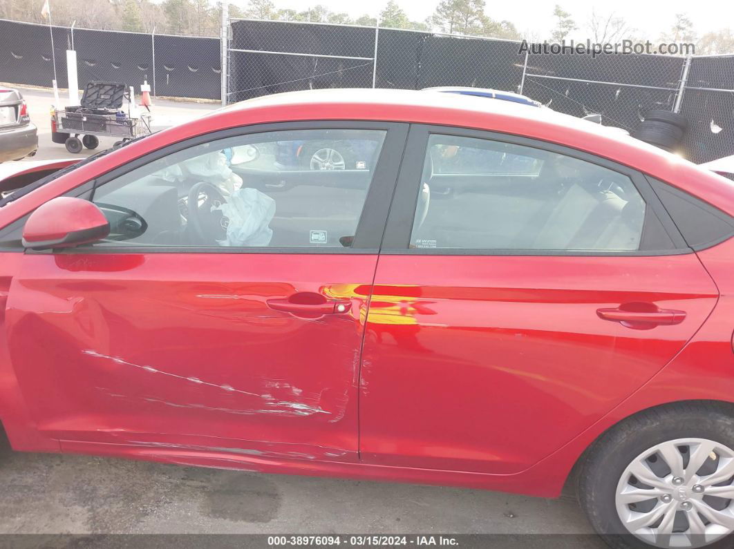 2021 Hyundai Accent Se Red vin: 3KPC24A64ME151938