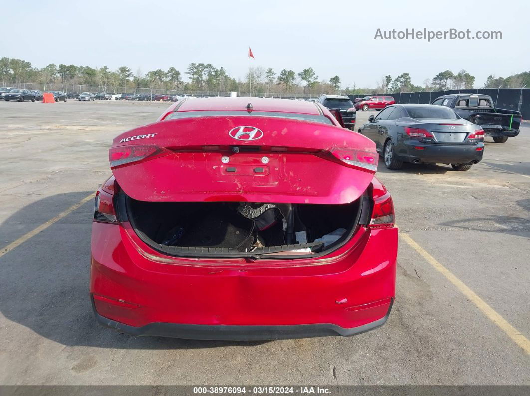 2021 Hyundai Accent Se Red vin: 3KPC24A64ME151938