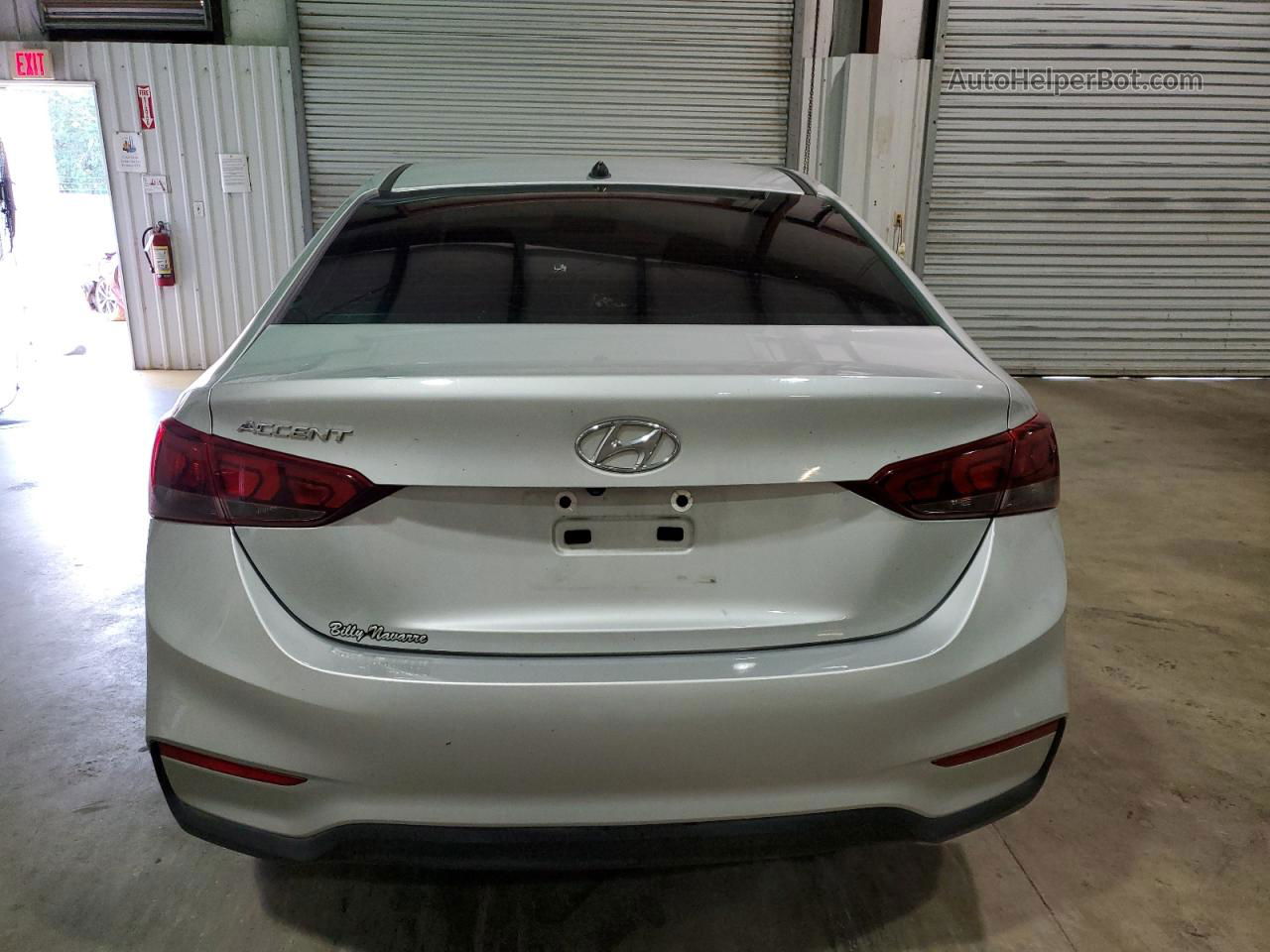 2021 Hyundai Accent Se Silver vin: 3KPC24A65ME131794