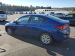 2021 Hyundai Accent Se Blue vin: 3KPC24A65ME134890