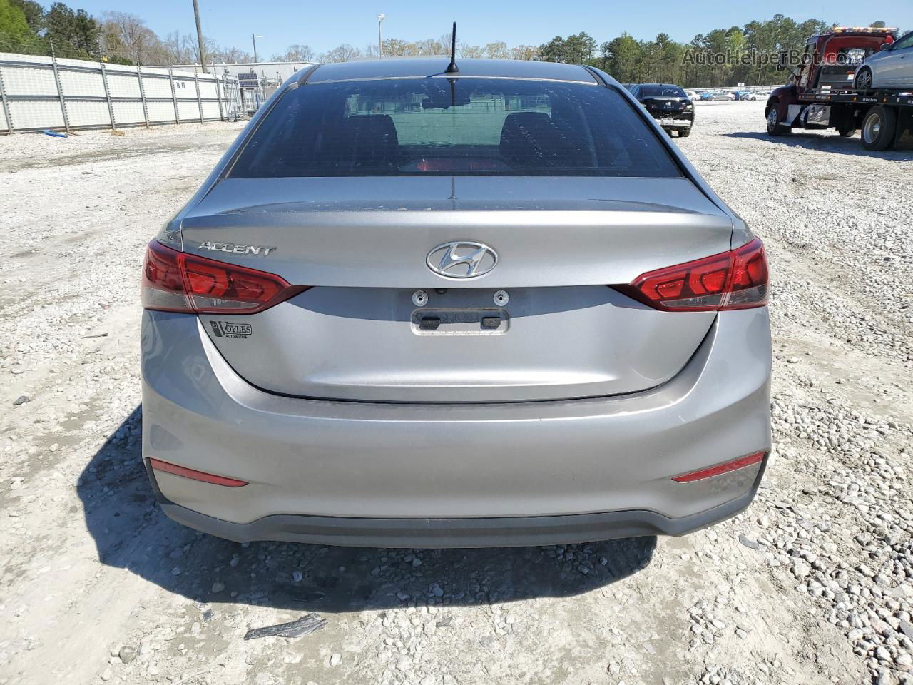 2021 Hyundai Accent Se Gray vin: 3KPC24A65ME135814