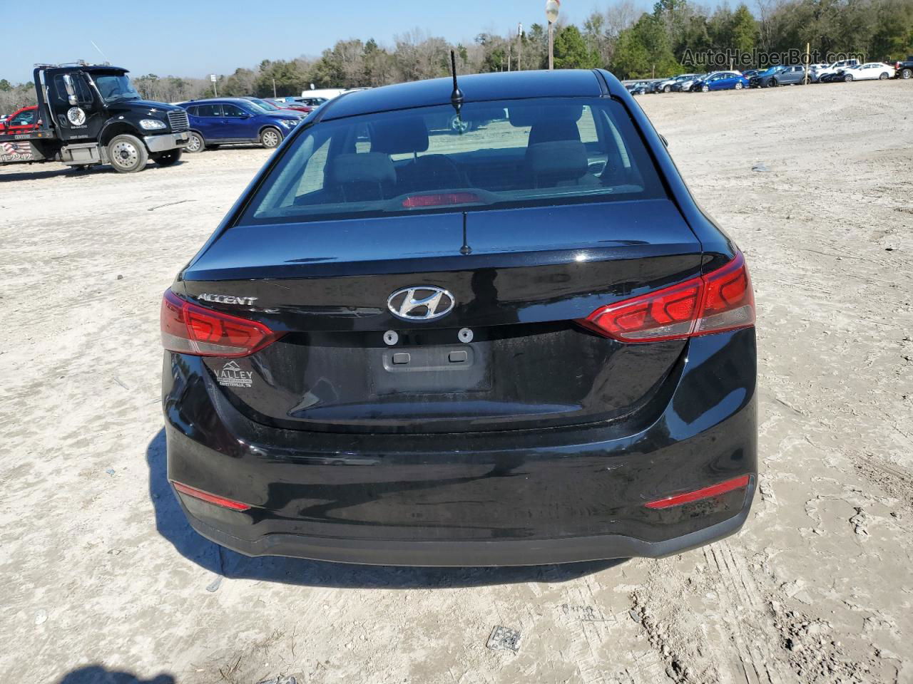 2021 Hyundai Accent Se Black vin: 3KPC24A65ME136655