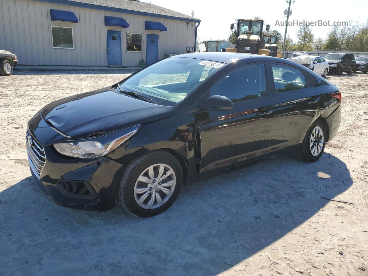 2021 Hyundai Accent Se Black vin: 3KPC24A65ME136655