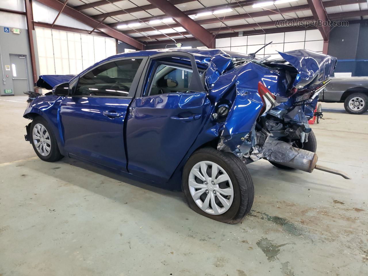 2021 Hyundai Accent Se Blue vin: 3KPC24A65ME138471