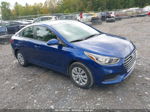 2021 Hyundai Accent Se Blue vin: 3KPC24A65ME143976