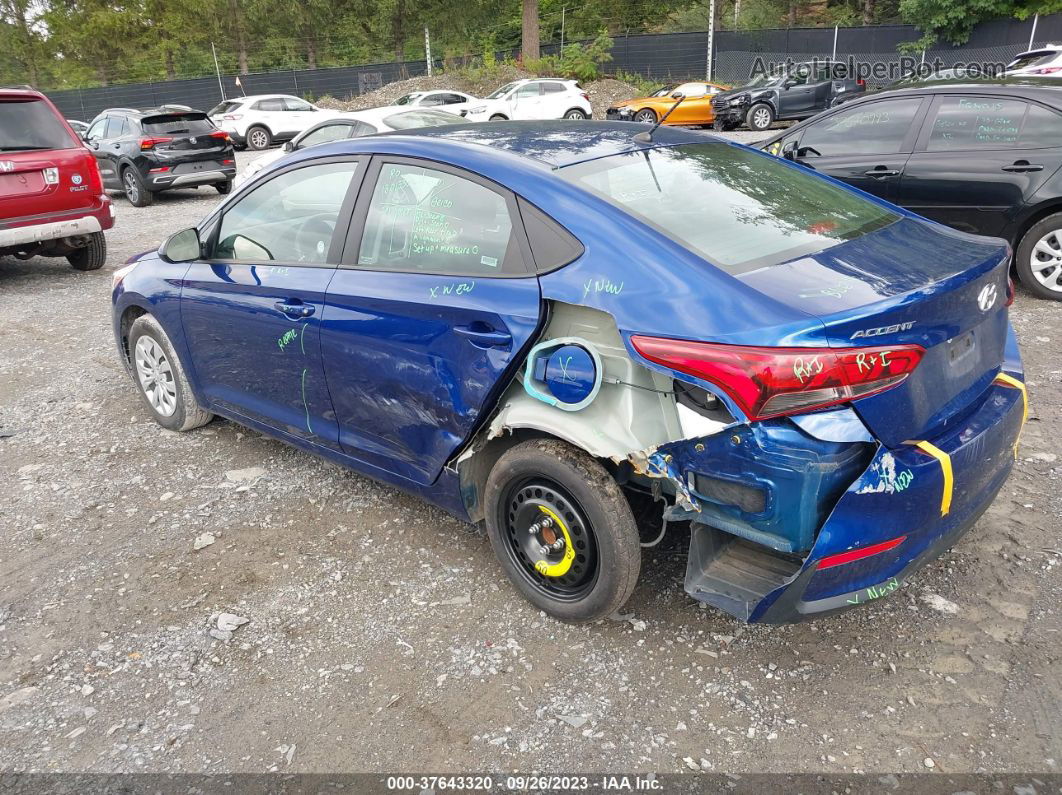 2021 Hyundai Accent Se Blue vin: 3KPC24A65ME143976