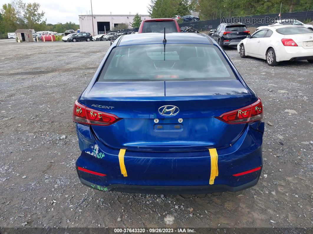 2021 Hyundai Accent Se Blue vin: 3KPC24A65ME143976