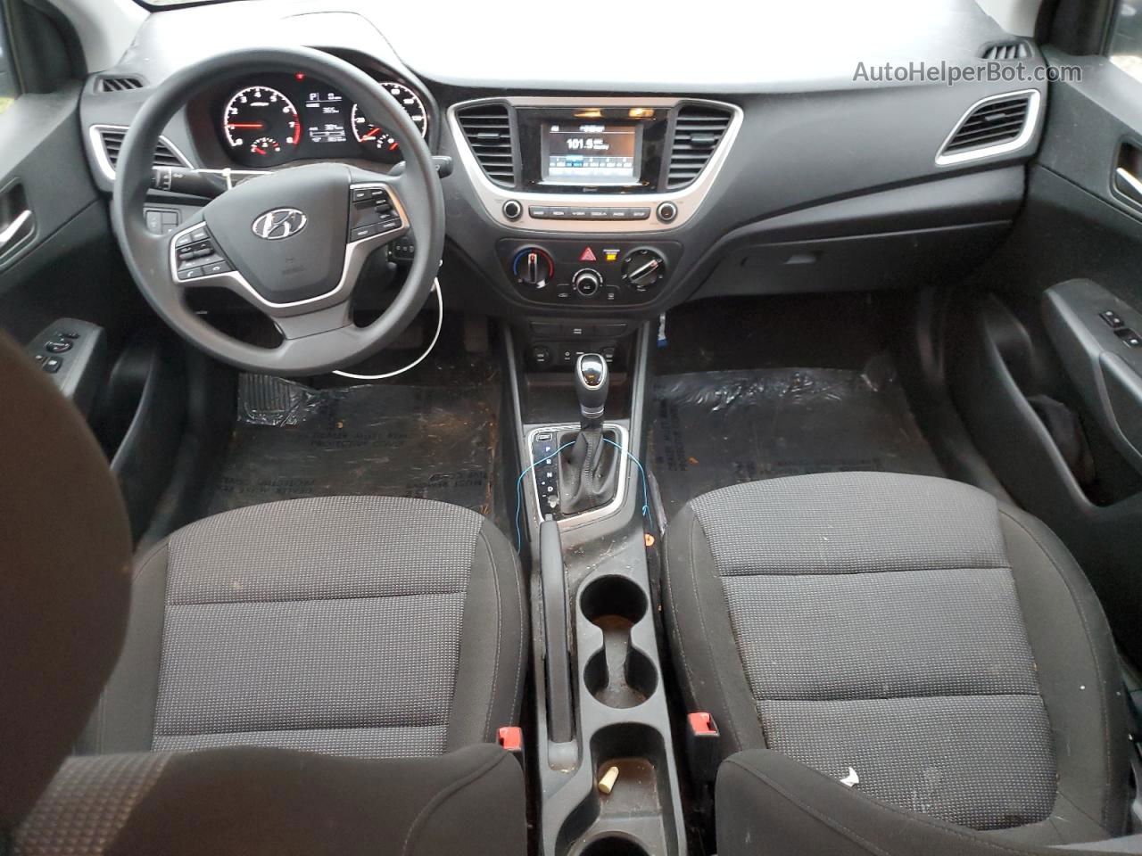 2021 Hyundai Accent Se Gray vin: 3KPC24A65ME147770