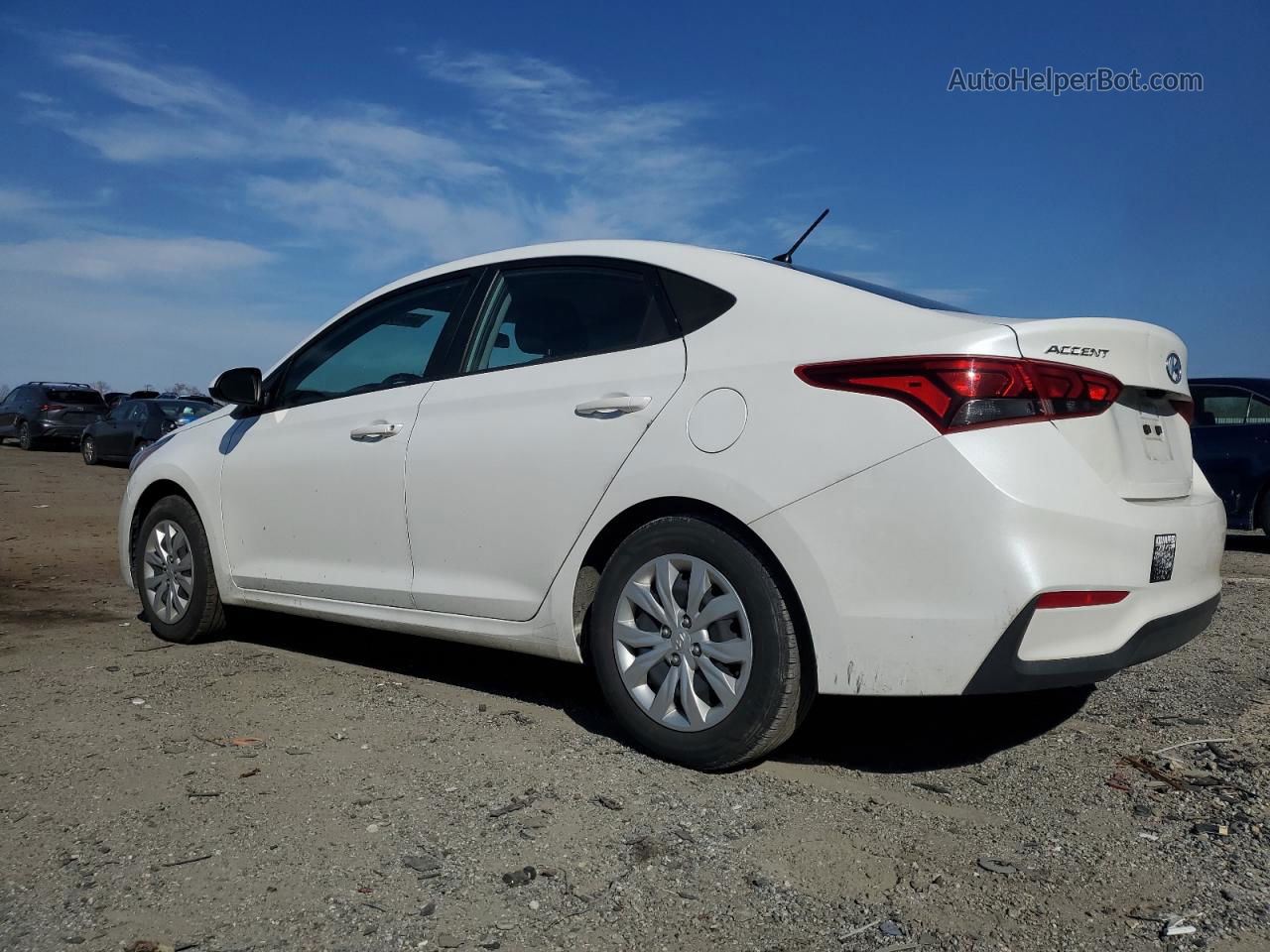 2021 Hyundai Accent Se Белый vin: 3KPC24A66ME131271