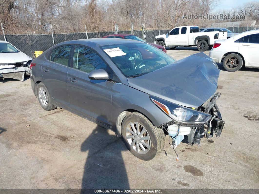 2021 Hyundai Accent Sel Silver vin: 3KPC24A66ME134400