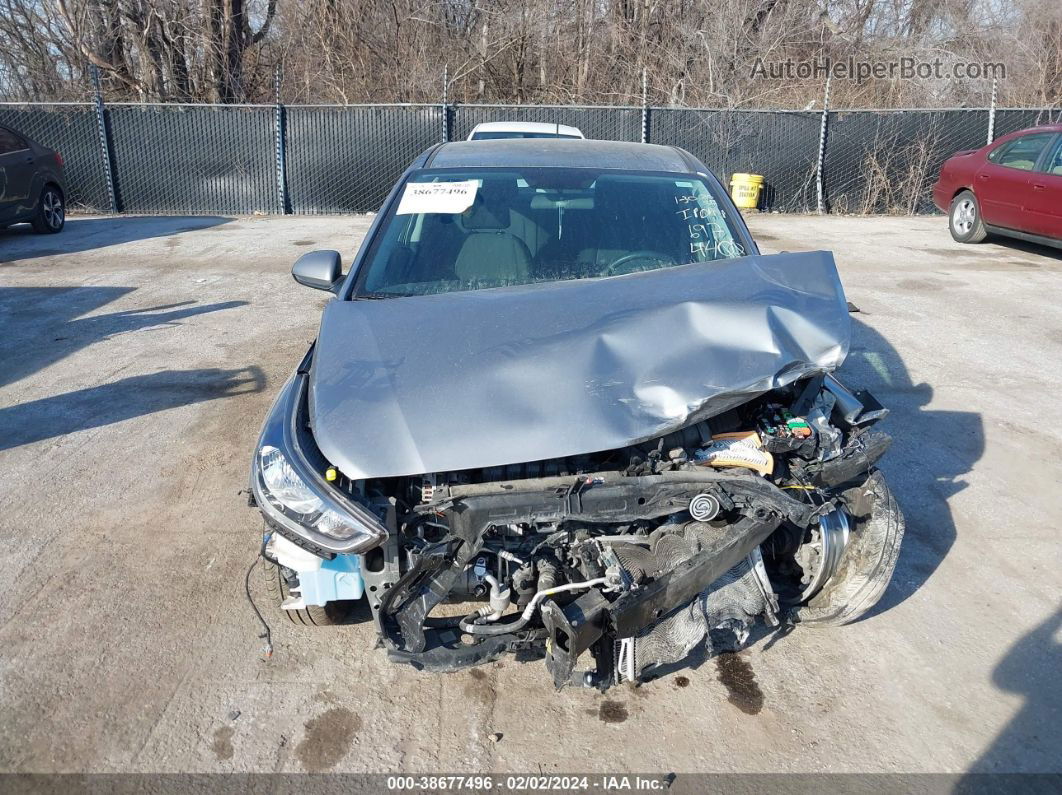 2021 Hyundai Accent Sel Silver vin: 3KPC24A66ME134400