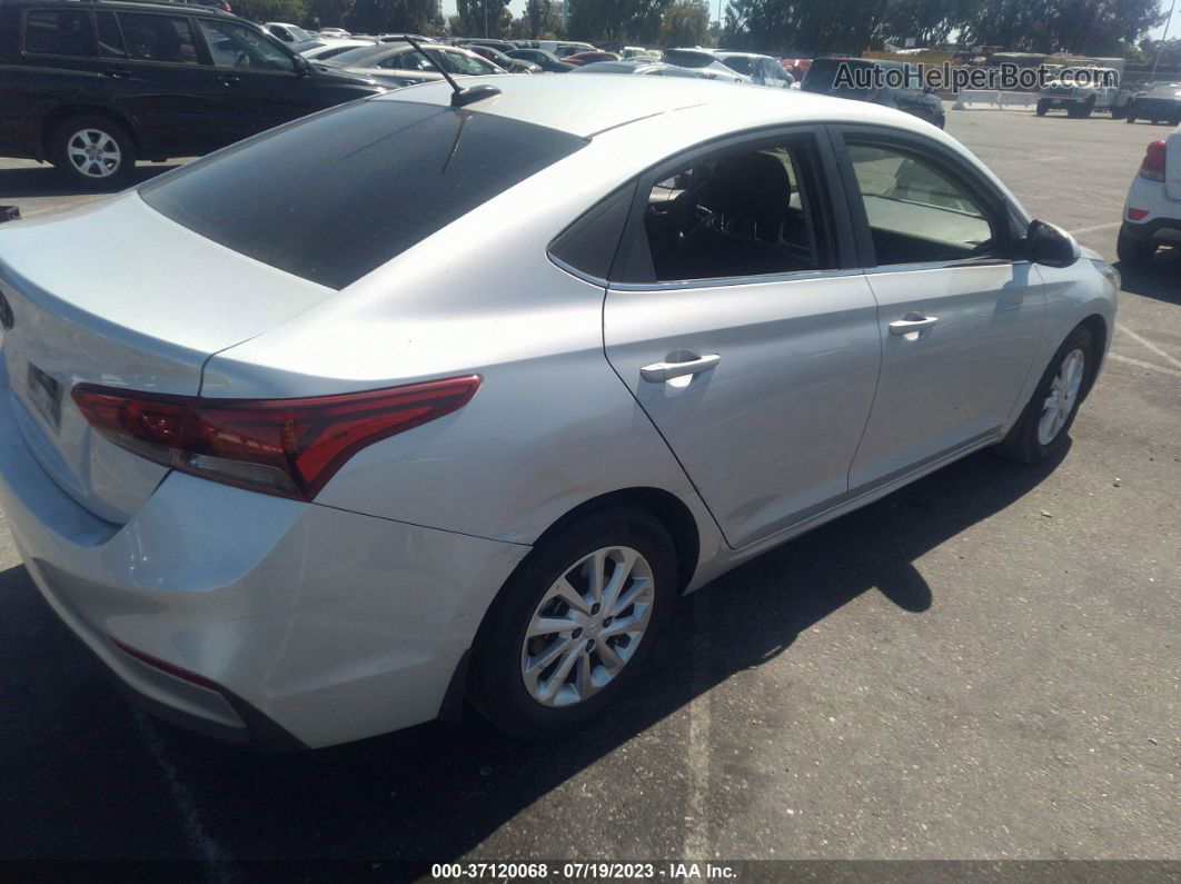 2021 Hyundai Accent Sel Silver vin: 3KPC24A66ME136812