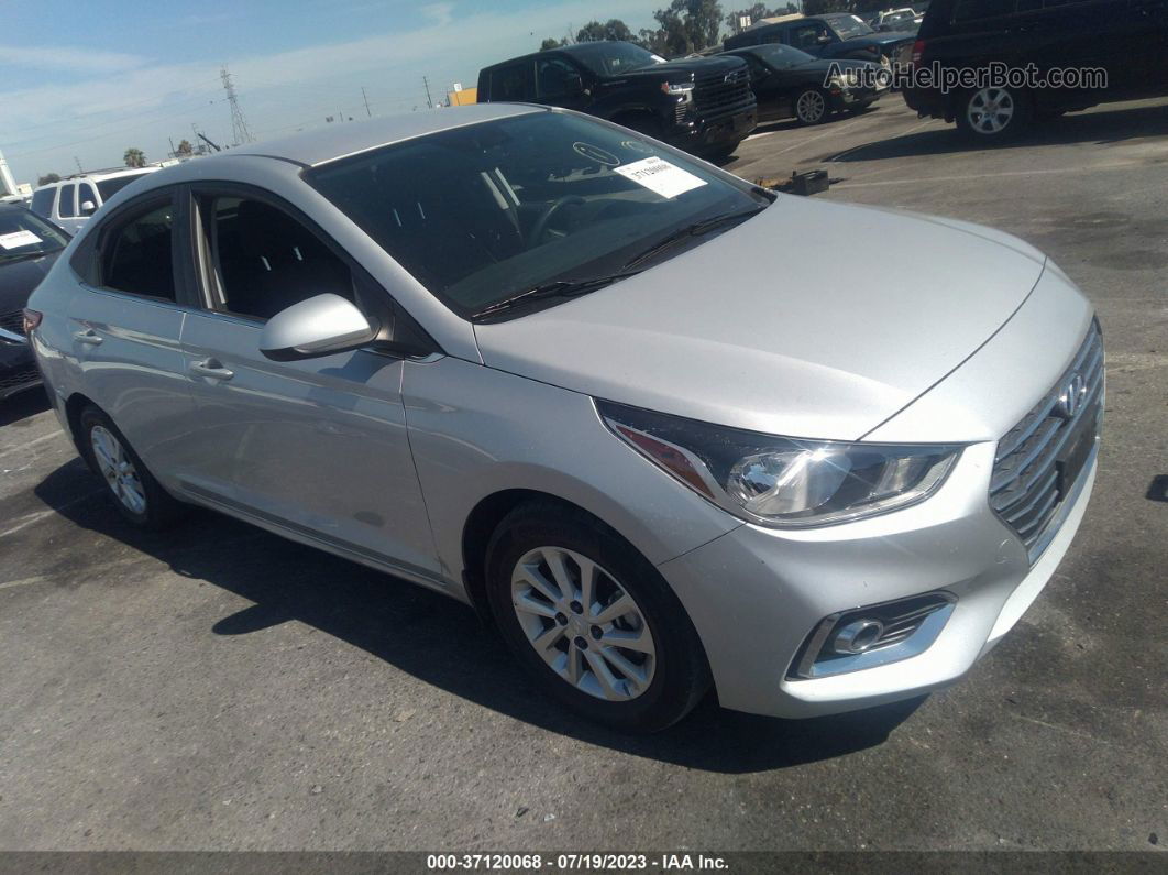 2021 Hyundai Accent Sel Silver vin: 3KPC24A66ME136812