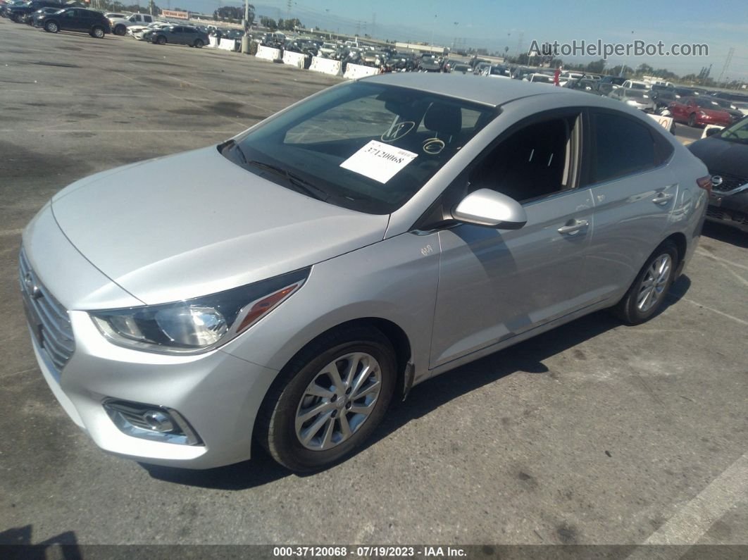 2021 Hyundai Accent Sel Silver vin: 3KPC24A66ME136812